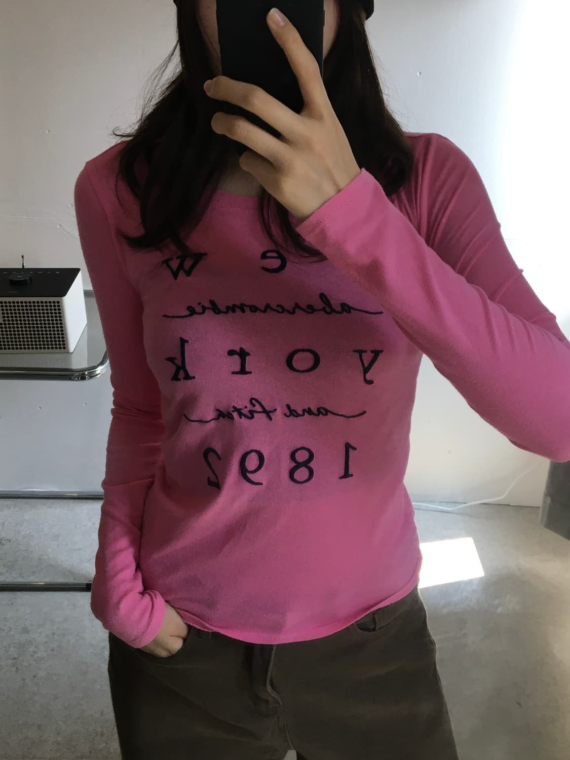 아베크롬비 스펠자수 롱슬리브 상품이미지3