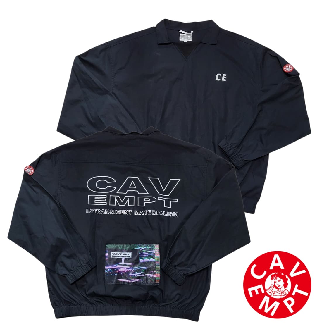 (L) 16FW CE cavempt 카브엠트 풀오버 아노락 바람막이 상품이미지1