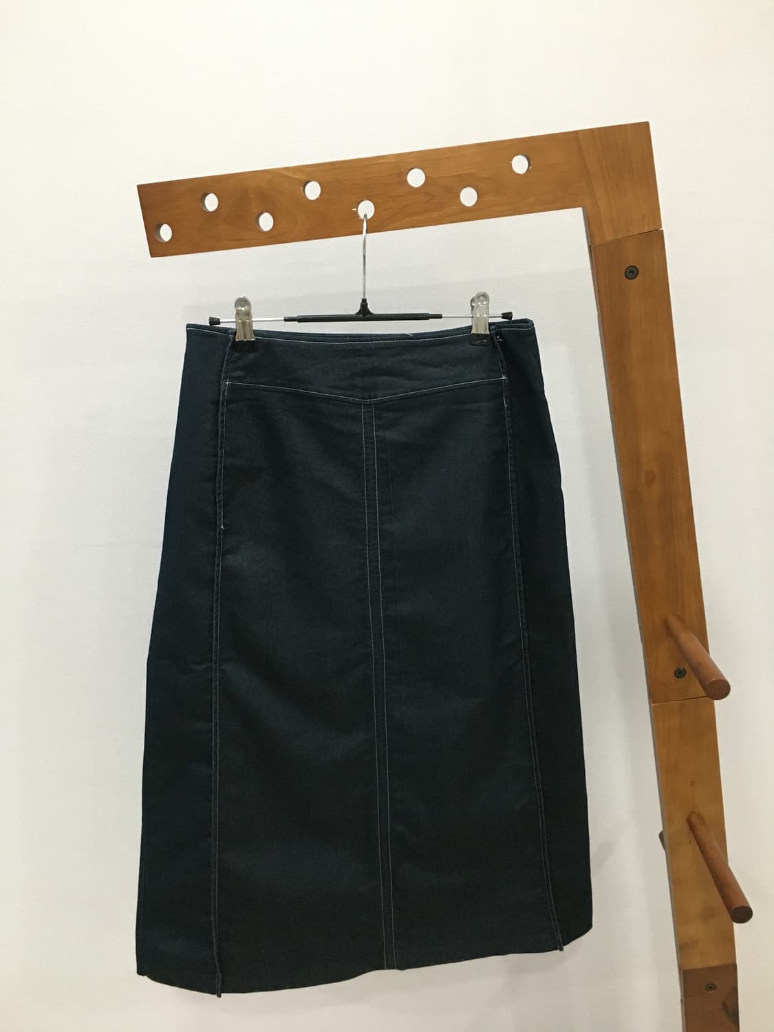 일본빈티지 데님코튼 스커트 상품이미지2