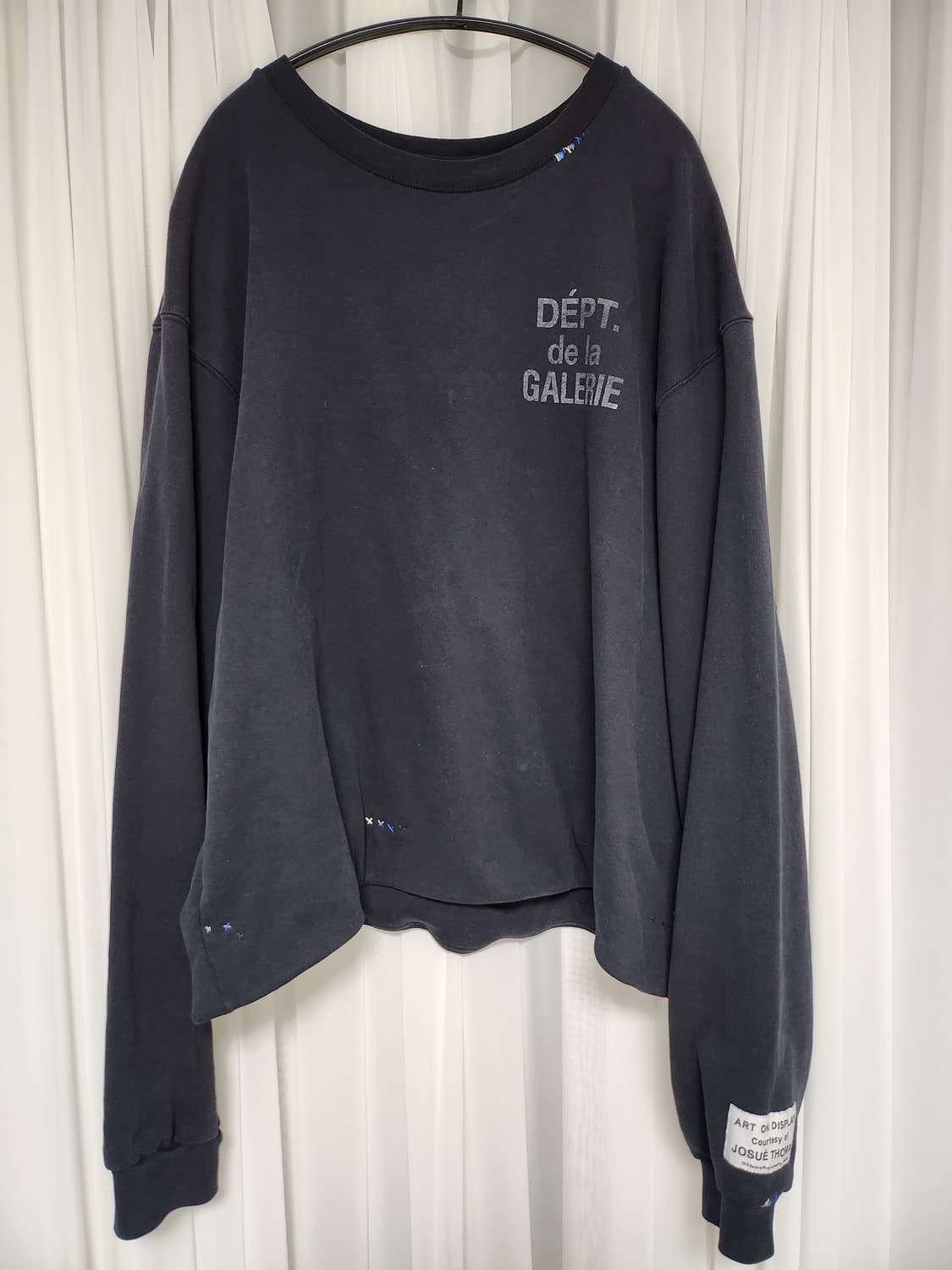 갤러리디파트먼트 리버시블 맨투맨 블랙 XXL 상품이미지2