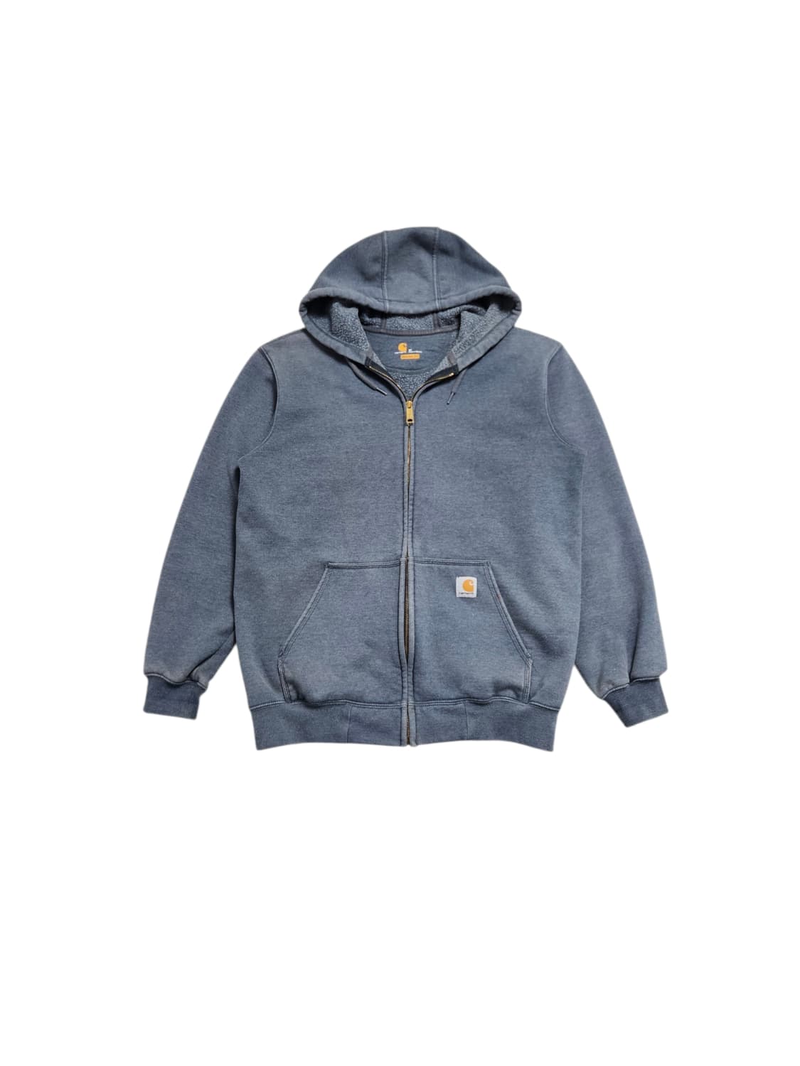 칼하트 기모 후드 집업 그레이 상품이미지1