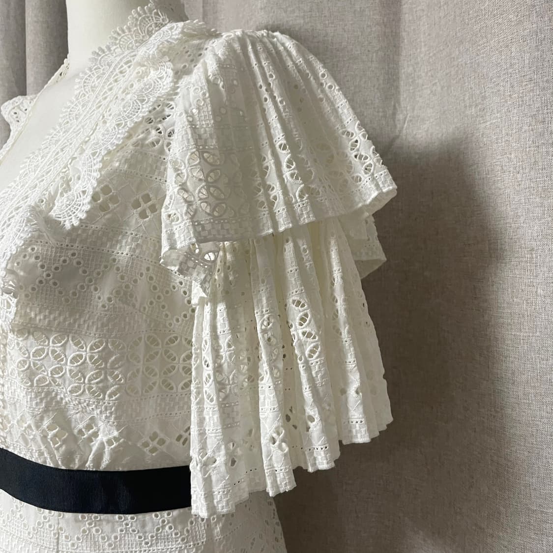 셀프포트레이트 드레스 원피스 펀칭레이스 (UK10/US6) 택있는 새상품 상품이미지6