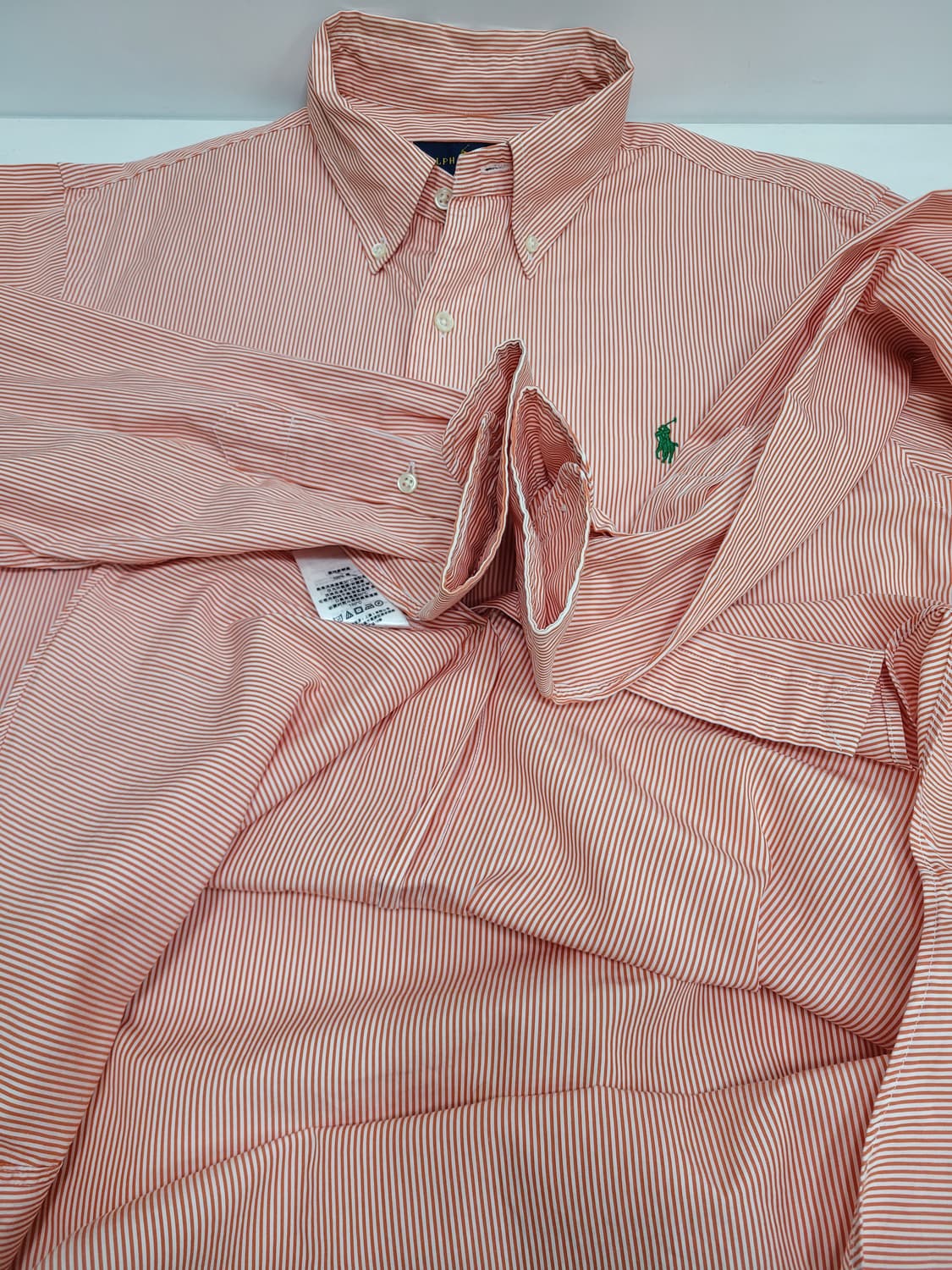 POLO 폴로 랄프로렌 슬림핏 스트랴이프 셔츠 / 남 L
 상품이미지7