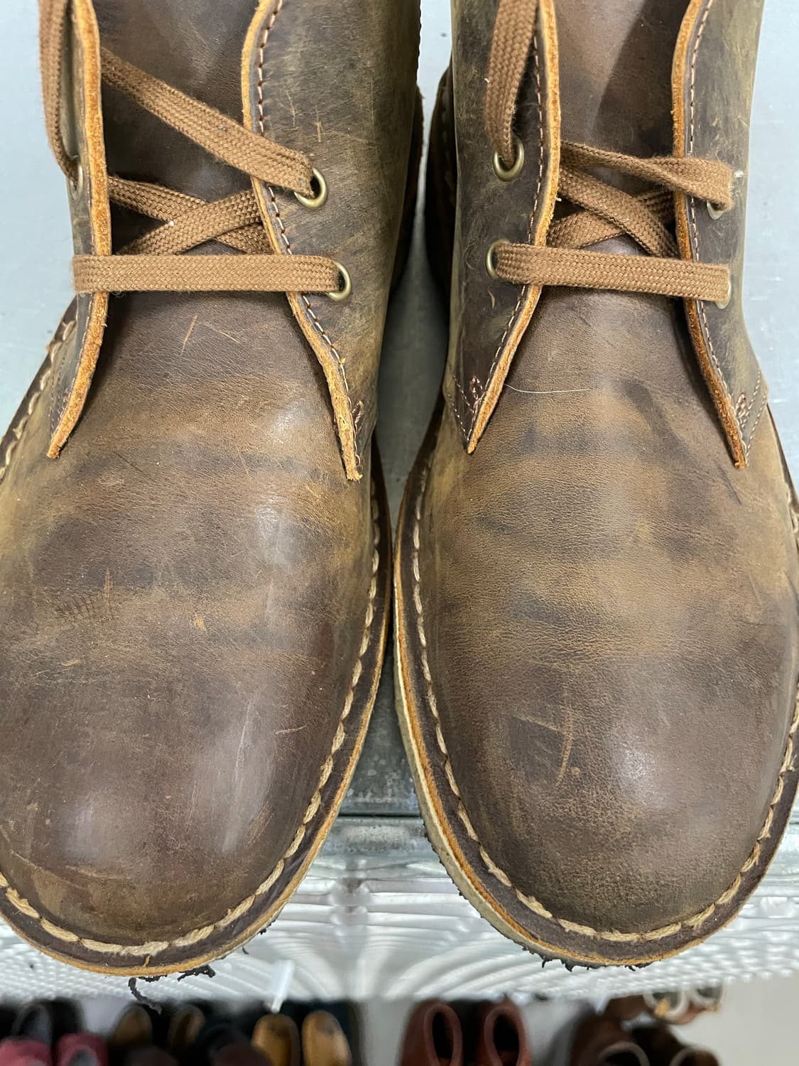 클락스 밀랍 코트 앵클 부츠 255 (gr-4514) 상품이미지8