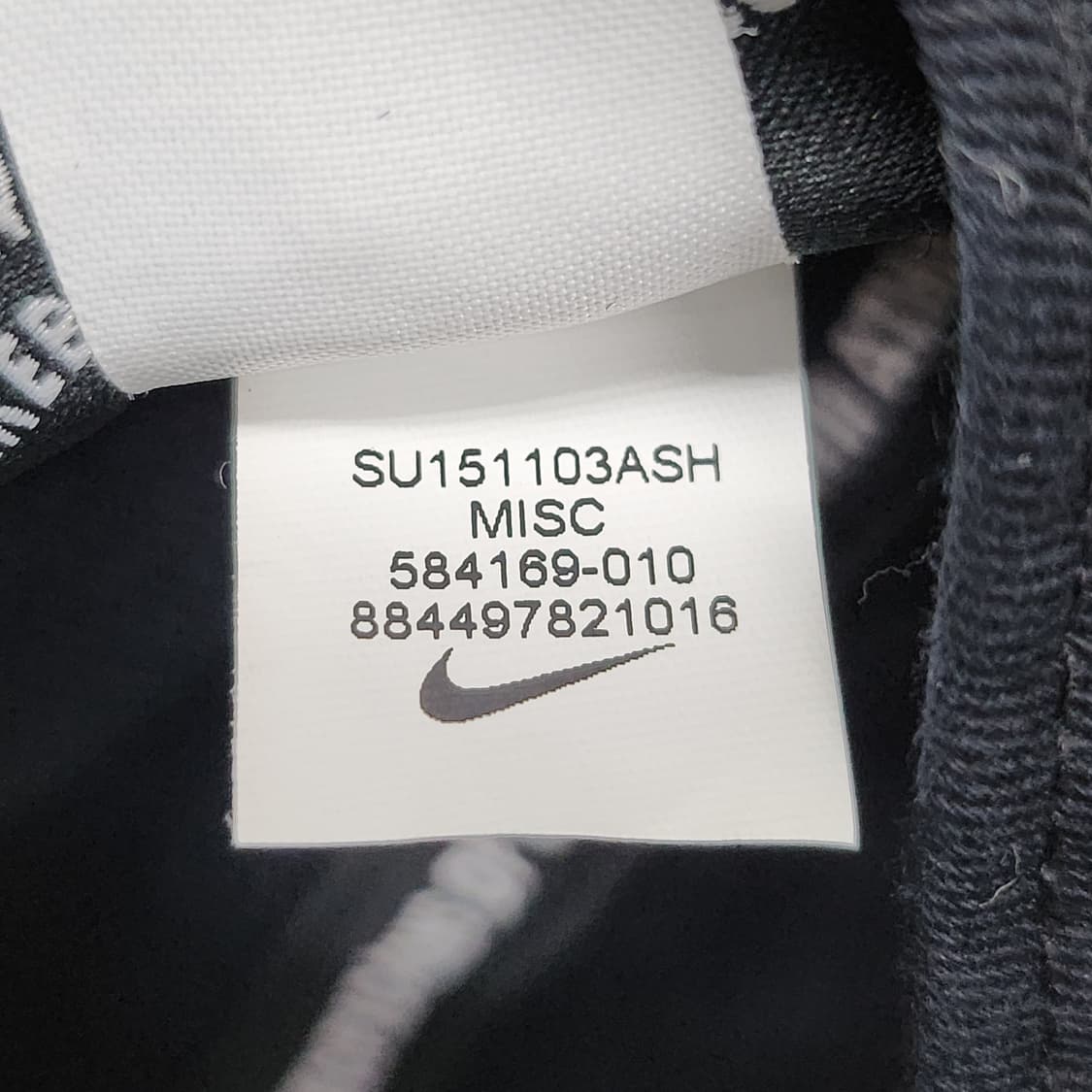 나이키 트루 검정색 스냅백 프리사이즈 상품이미지8