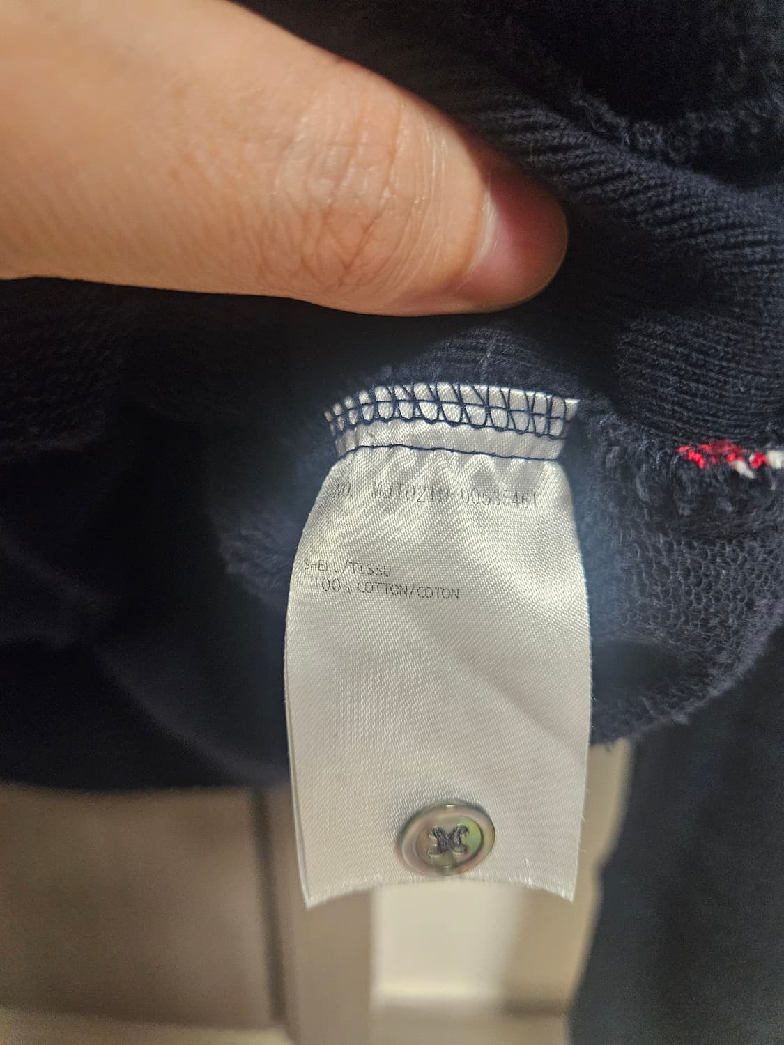 톰브라운 네이비 사선 맨투맨 4사이즈 상품이미지7