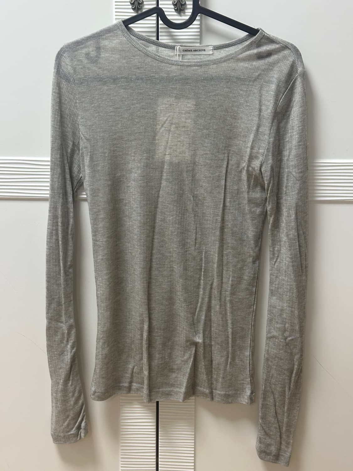 크렘므 파운더 펜던트 티셔츠 그레이 상품이미지5