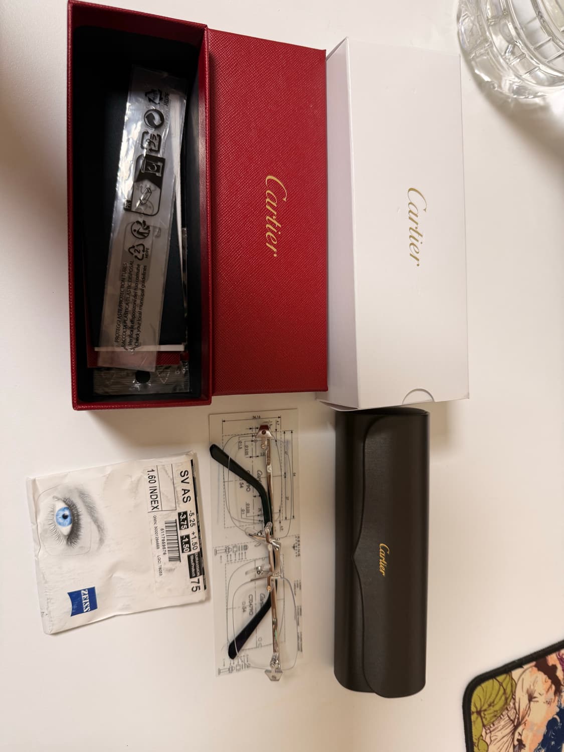 까르띠에 ct0479o 002 실버 무테안경 상품이미지1