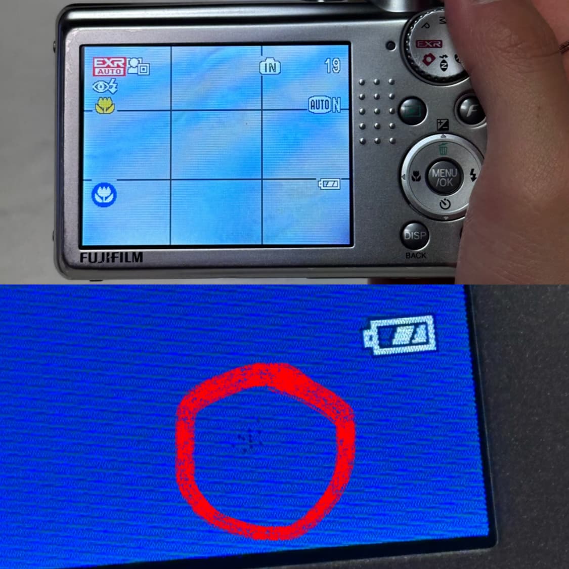 (작례O/상세사진 확인필수) 후지필름 파인픽스 f70 exr 판매해요 상품이미지4