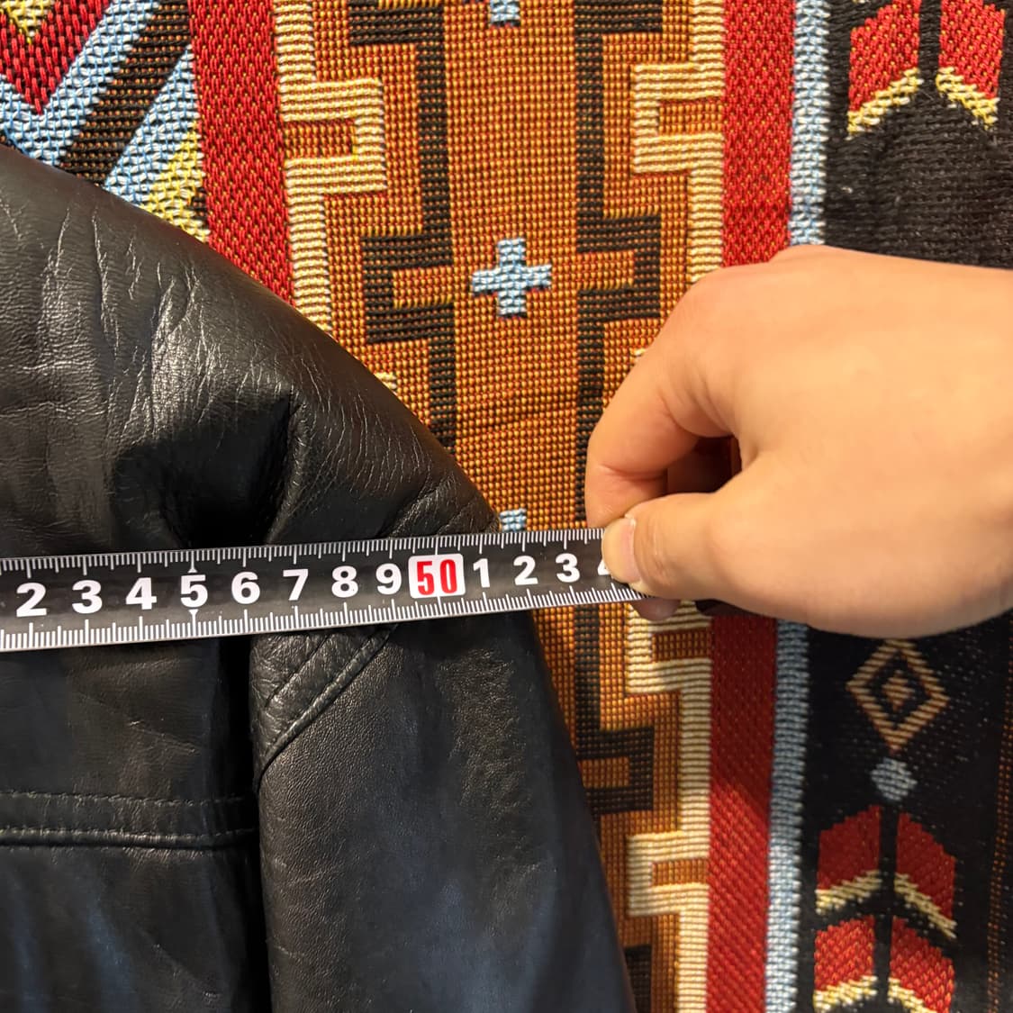 빈티지 양가죽 롱코트 레더자켓 상품이미지8