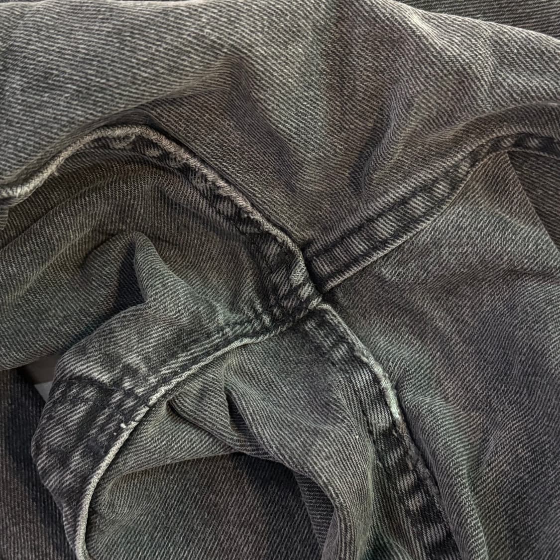 [36/32] 90s USA🇺🇸 리바이스 505 오렌지 탭 블랙 흑청 상품이미지7