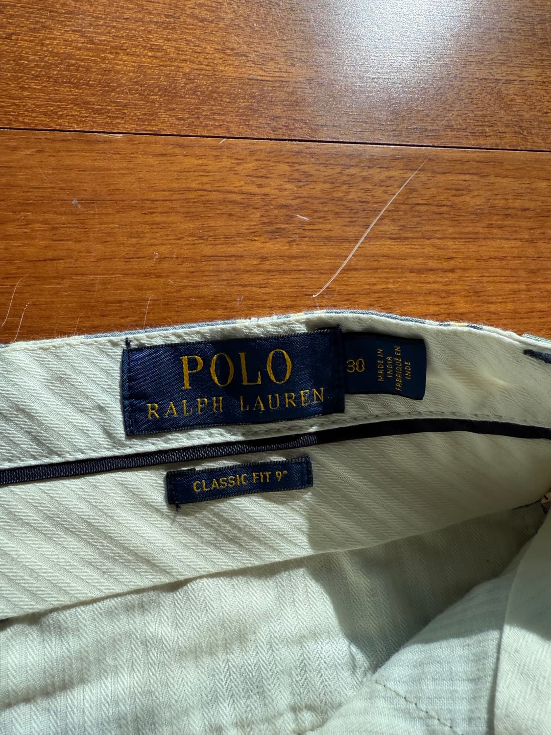 폴로 랄프로렌 마드라스 체크 반바지 상품이미지2