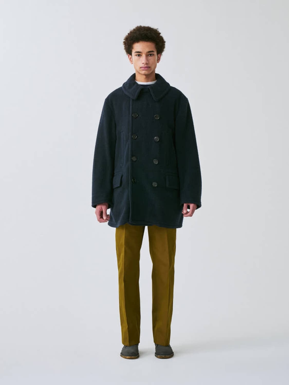 캡틴선샤인 22FW 피코트 (Navy) 상품이미지4