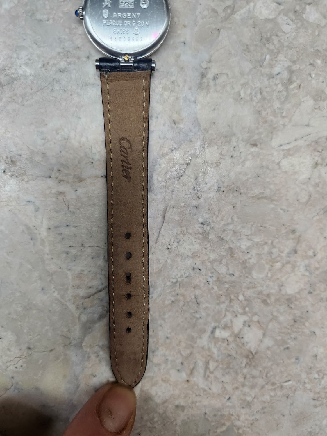 까르띠에 정품 여성시계 검정다이얼 희귀템 상품이미지5