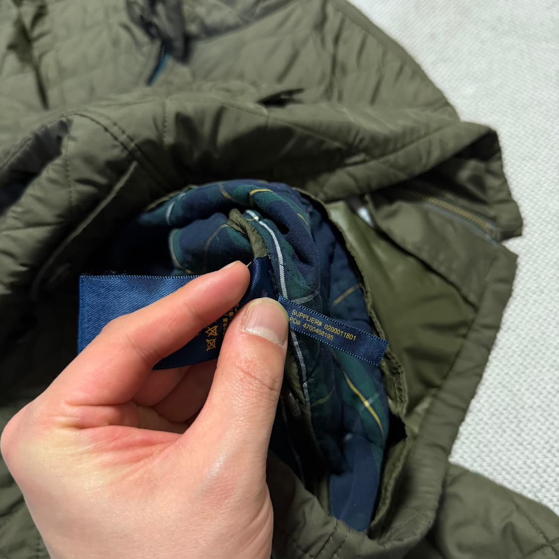 폴로 랄프로렌 퀼팅 경량패딩 자켓 상품이미지8