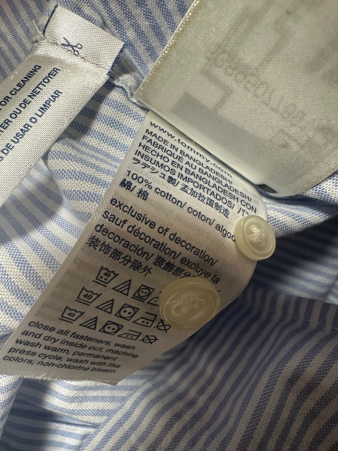 타미힐피거 스트라이프 셔츠 상품이미지8