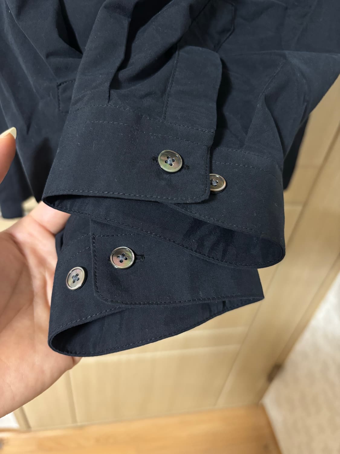 어나더오피스 블랙 셔츠 02사이즈 상품이미지8