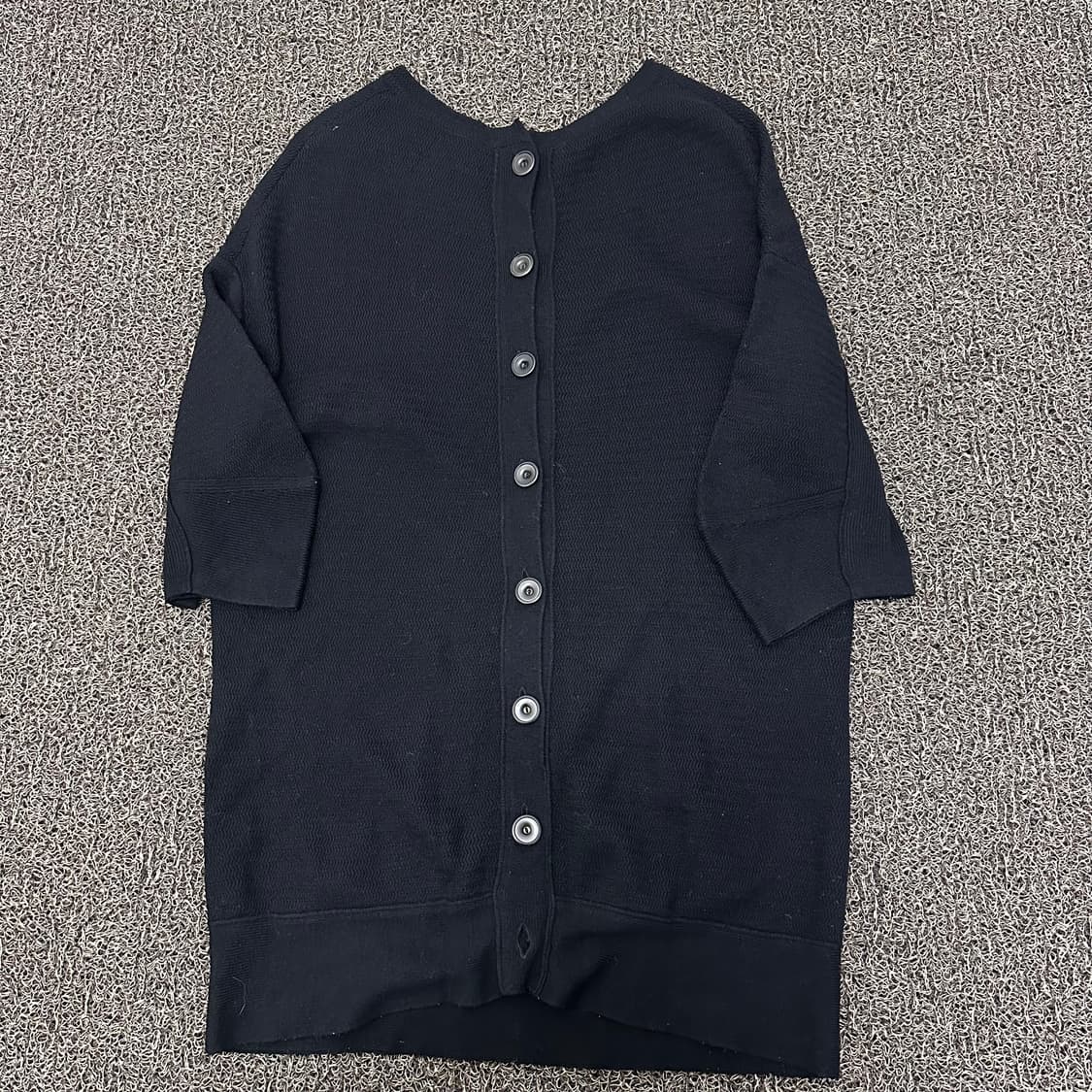 SYSTEM 시스템 여성 롱 가디건 블랙 90(F) 상품이미지1