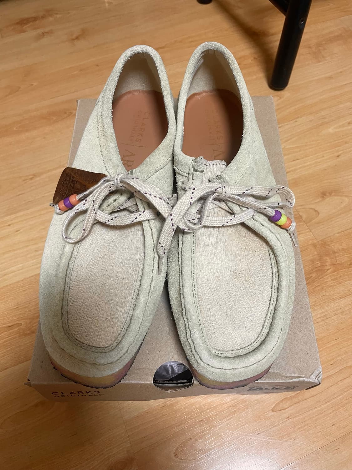 Clarks x Aries 왈라비 콤비 메이플 상품이미지5