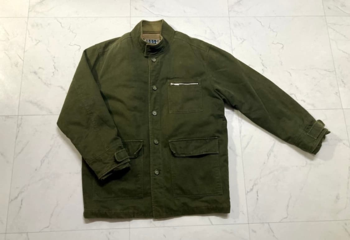 구제 이태리 디자이너 퀼팅 헌팅 필드자켓 상품이미지2