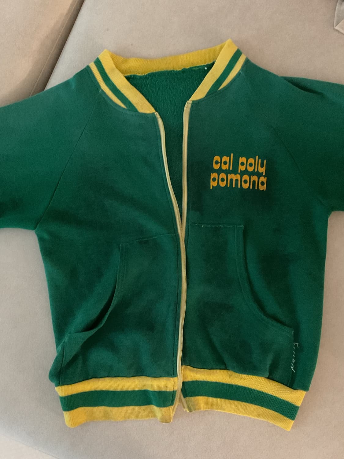 70s dirty washed sweat zip up 상품이미지8