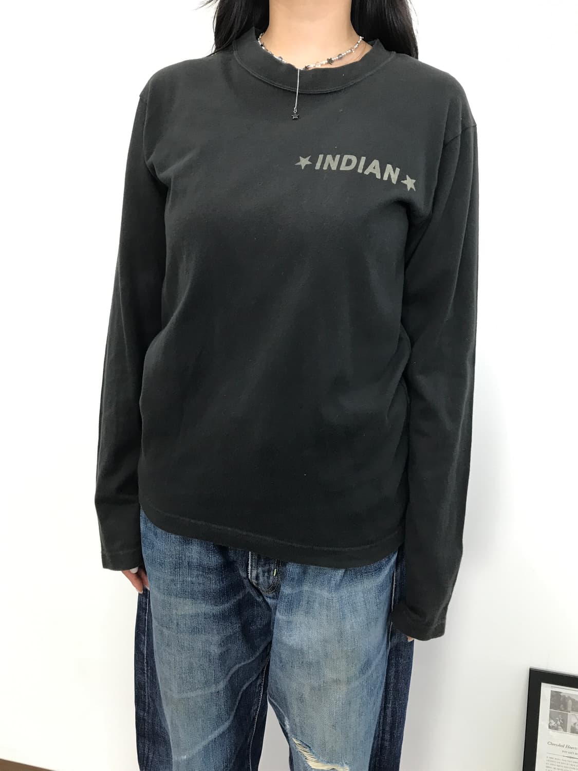 Indian Motorcycle Logo Long Sleeve 상품이미지3
