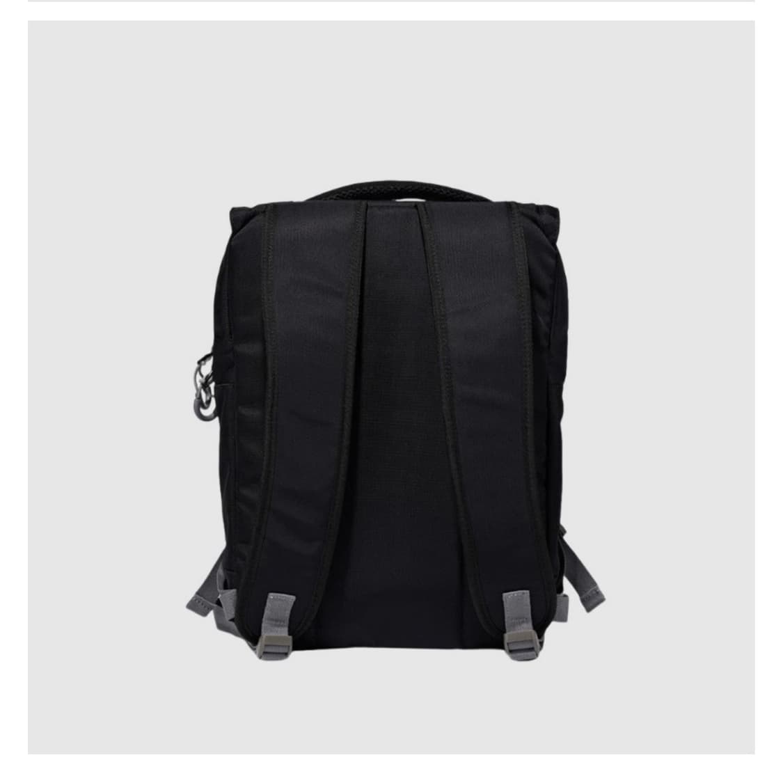 미스치프 롬버스 플랩 백팩 블랙 상품이미지2