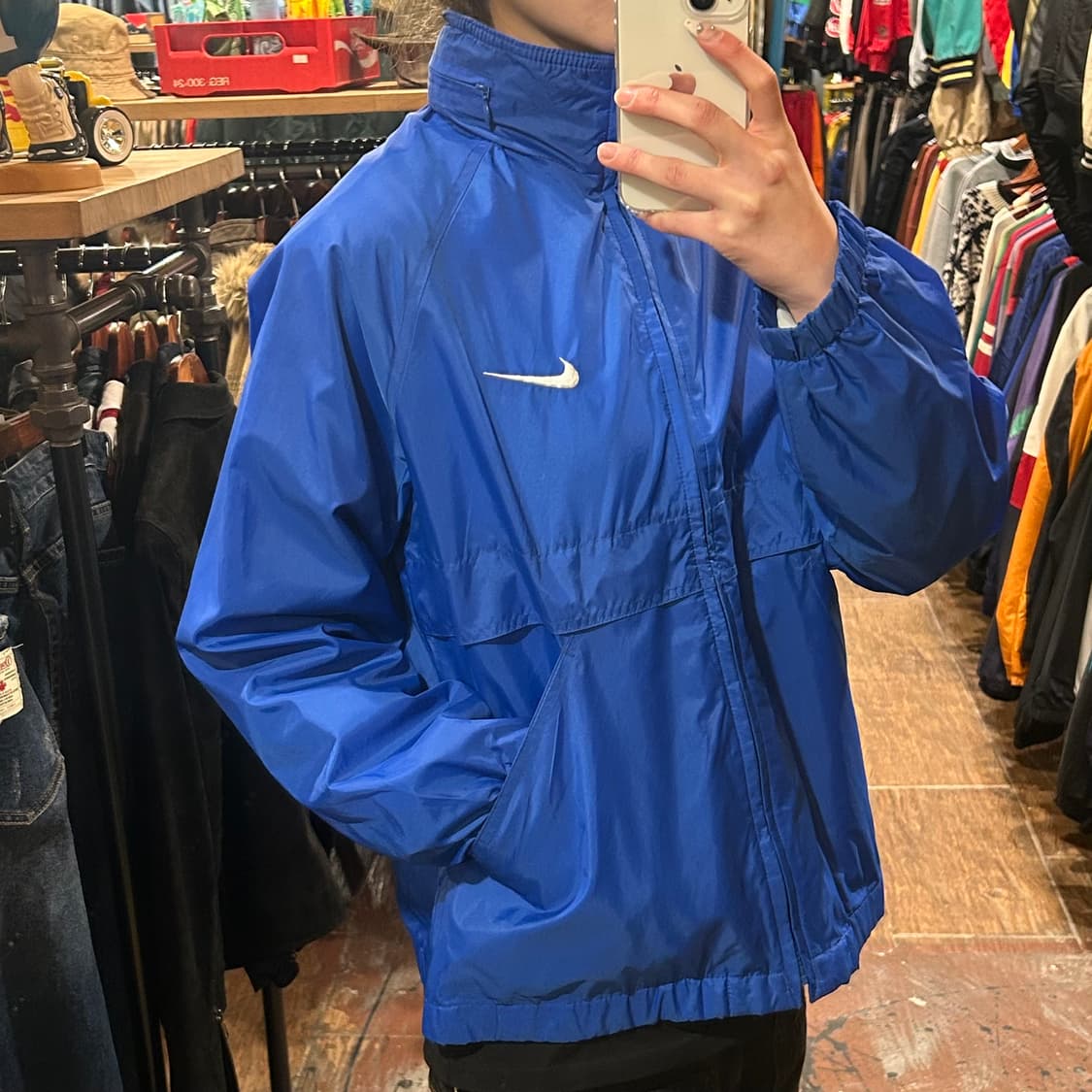 [HI] 나이키 바람막이 블루 상품이미지3