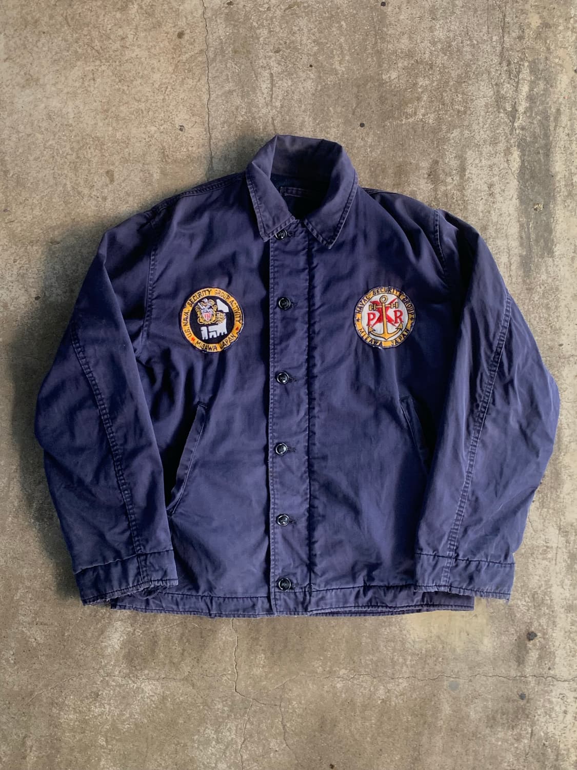 70s 미 해군 N-4 서브마린 유틸리티 자켓 상품이미지1