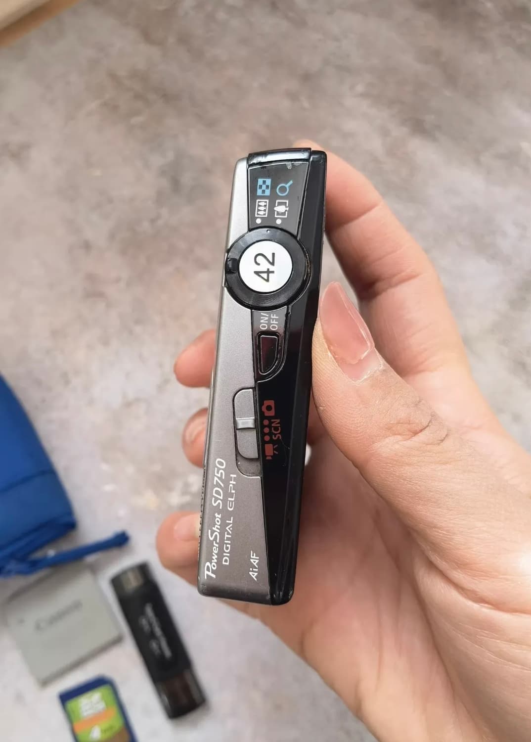 캐논 파워샷 SD750 (캐논 익서스 75 IXUS 75) 빈티지 디카 상품이미지8