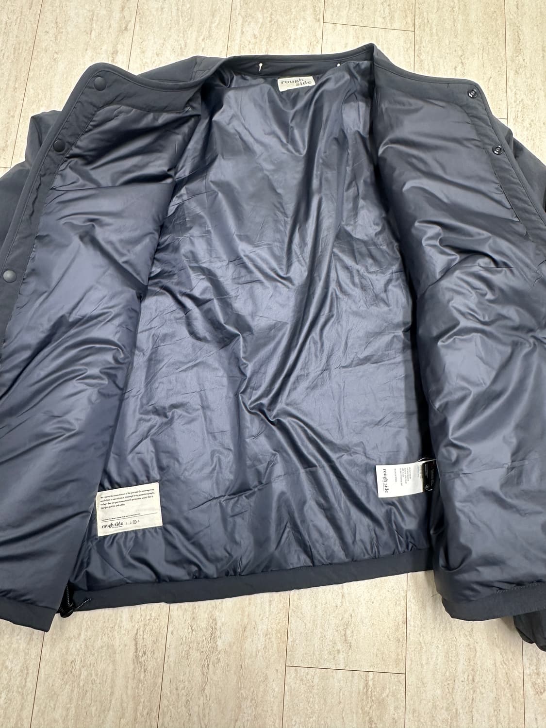 러프사이드 인슐레이션 가디건(네이비) (라이너) 상품이미지6