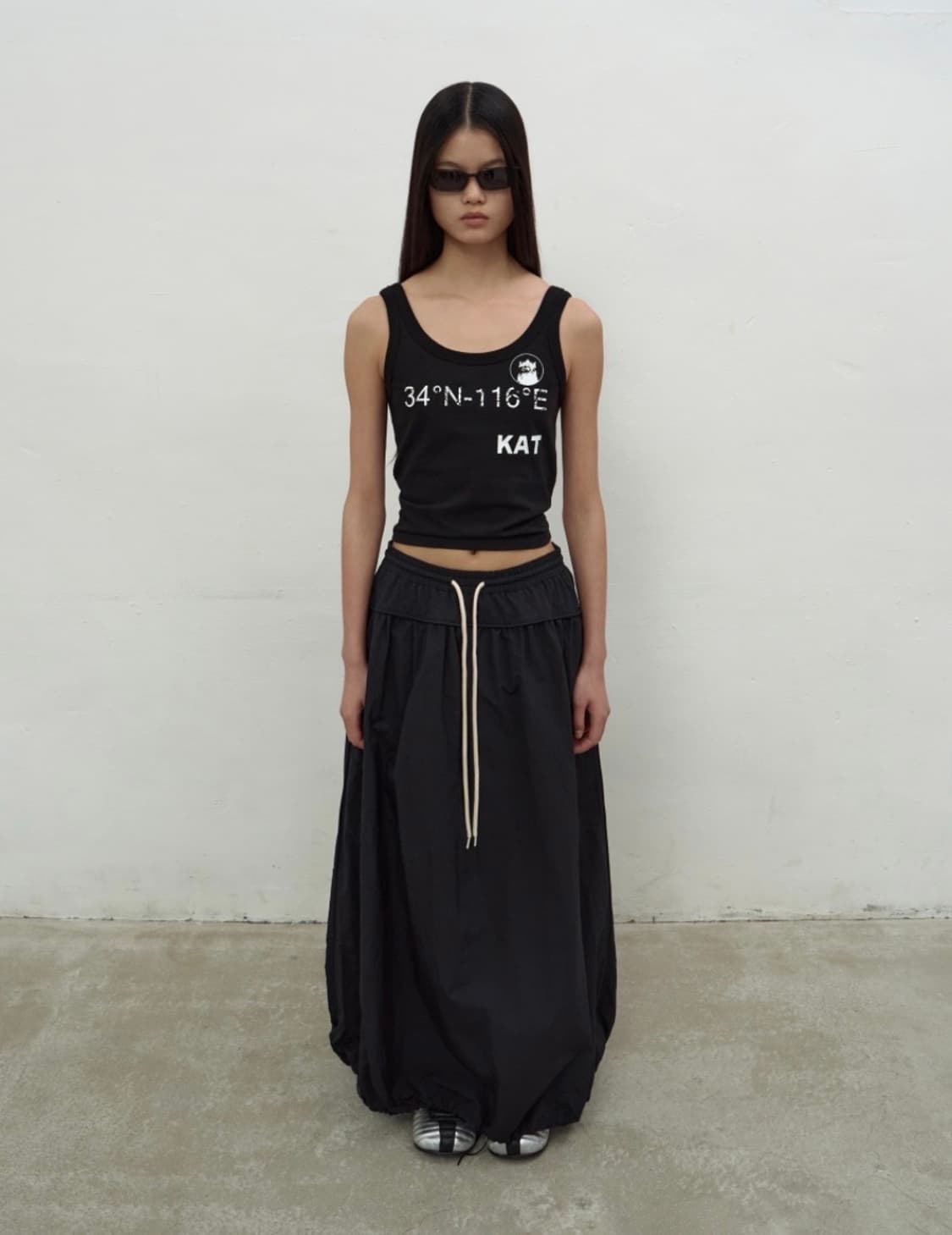 LCDC * VOLUME LONG SKIRT (BLACK) 상품이미지1