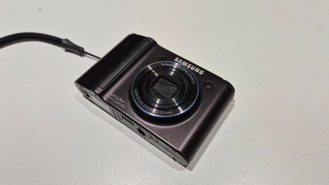 작례O 장동건 디카 삼성 블루 nv24hd 디지털카메라 빈티지 상품이미지7