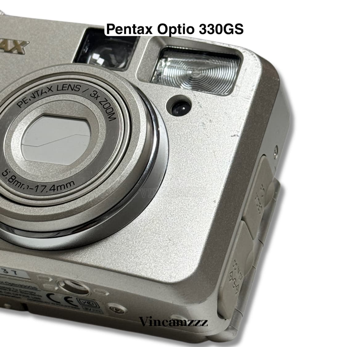 [레어] Pentax 펜탁스 OPTIO 330GS (셀피가능) 상품이미지9