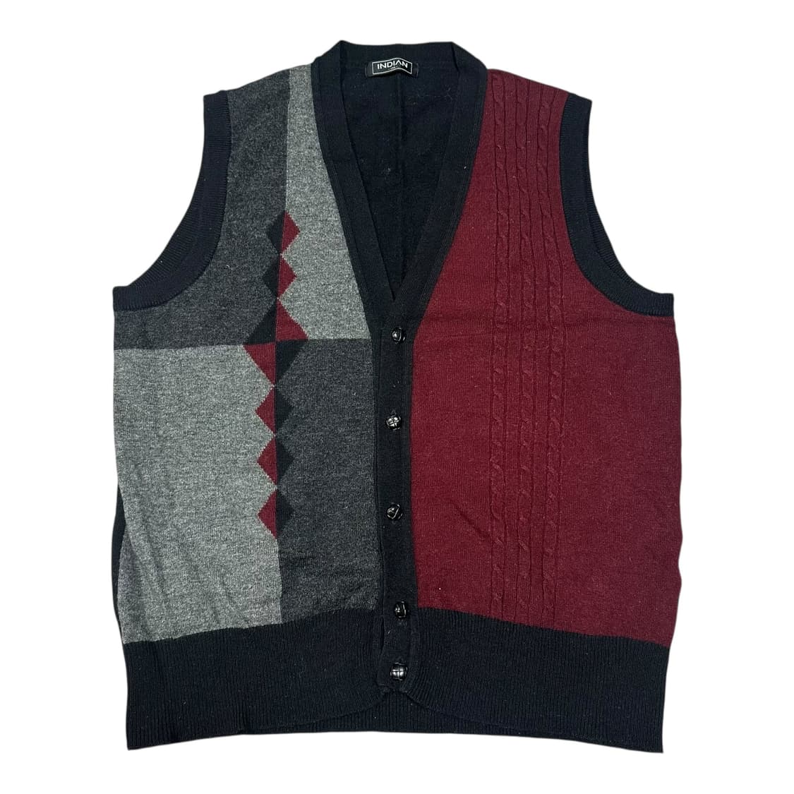✨ (바배) 인디안 니트 조끼 가디건  상품이미지1
