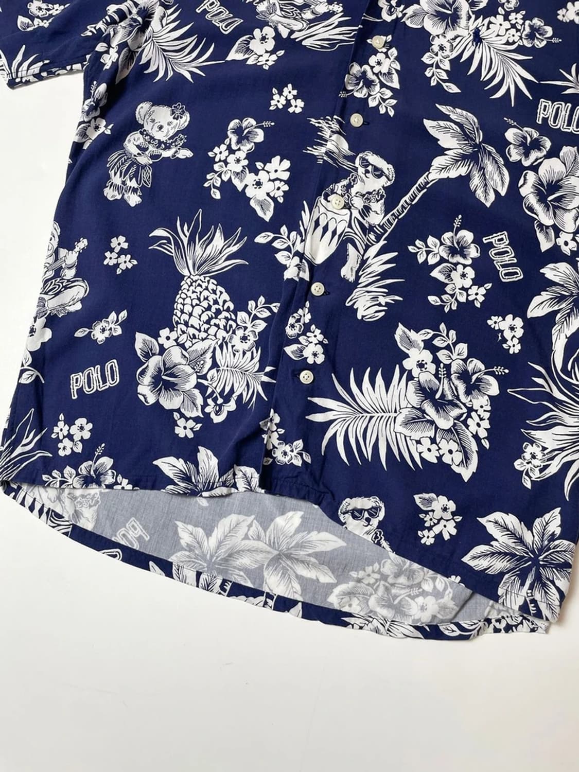 폴로 랄프로렌 하와이안 코튼 반팔 셔츠 PN9649 상품이미지3