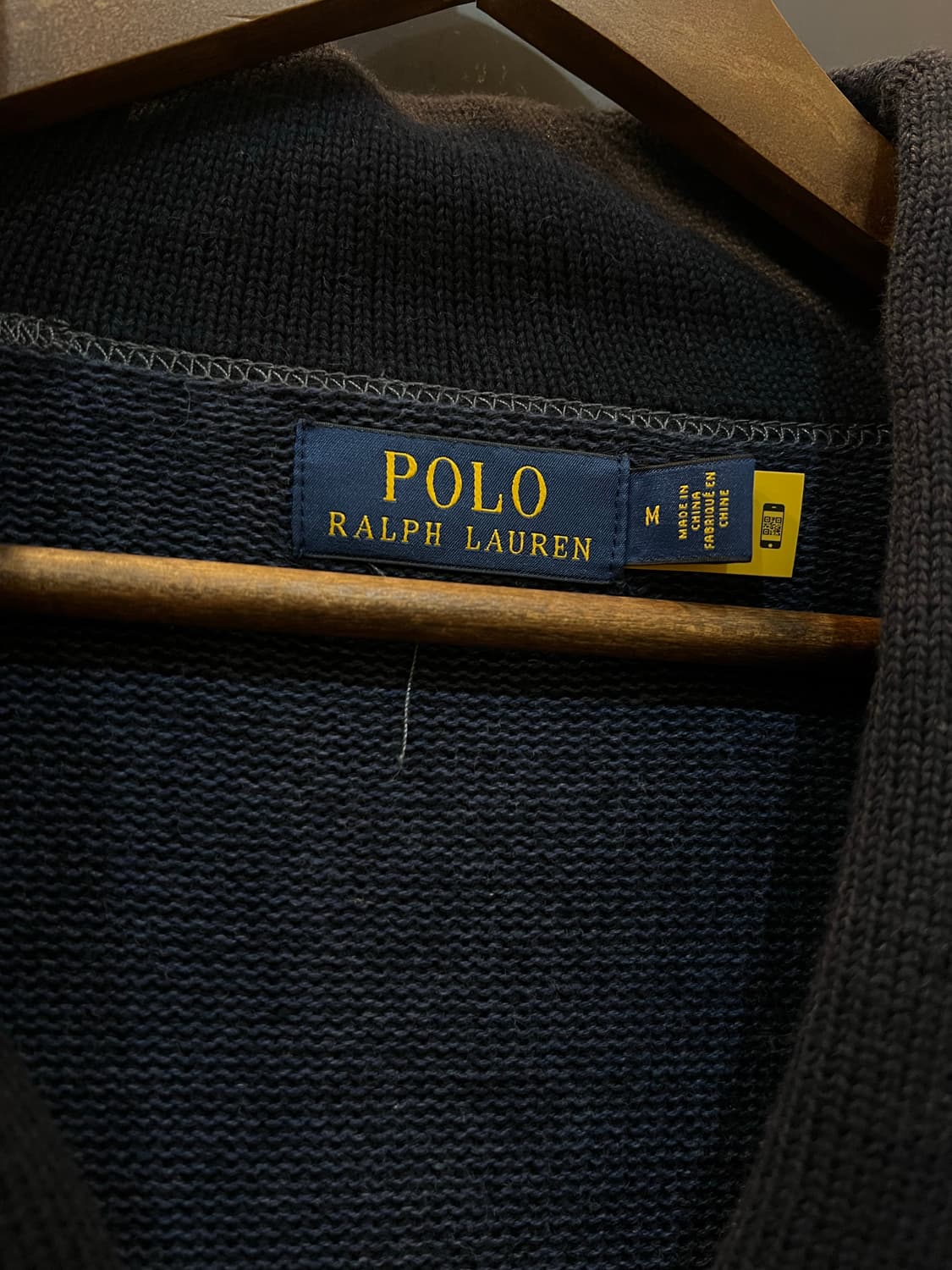 폴로 랄프로렌 타이거 패치 숄카라 니트 가디건 상품이미지4