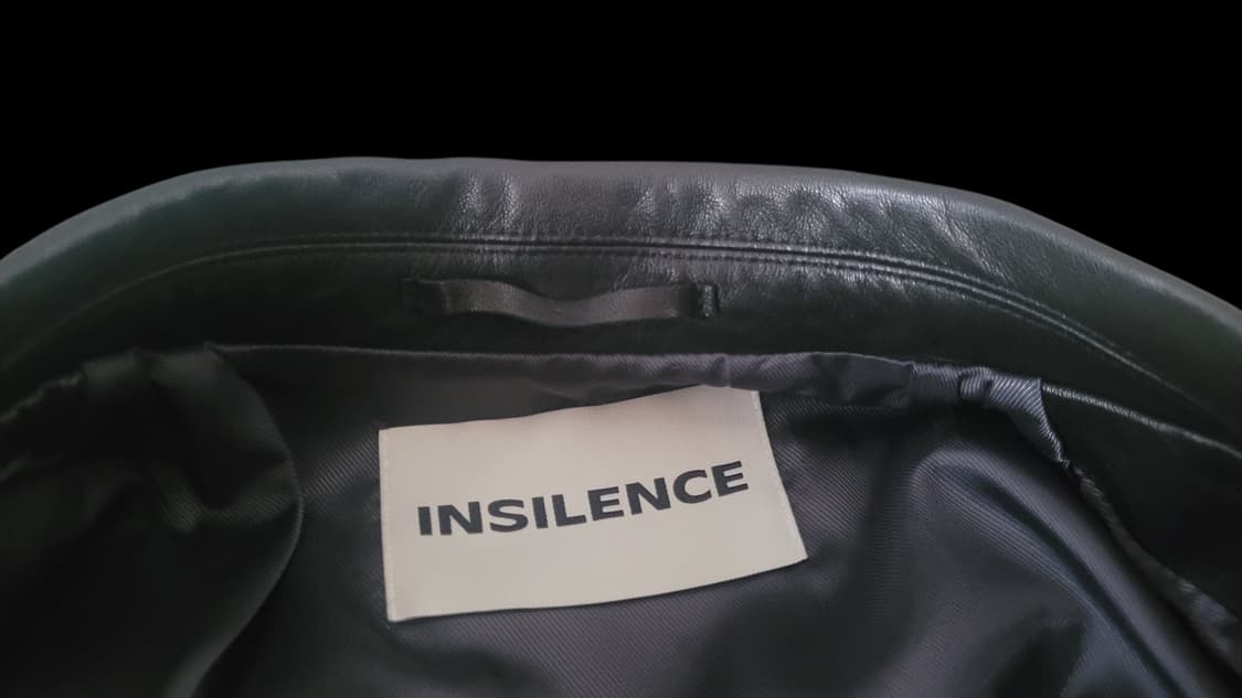 [M] 인사일런스 베지터블 레더 플라이트 자켓 상품이미지7