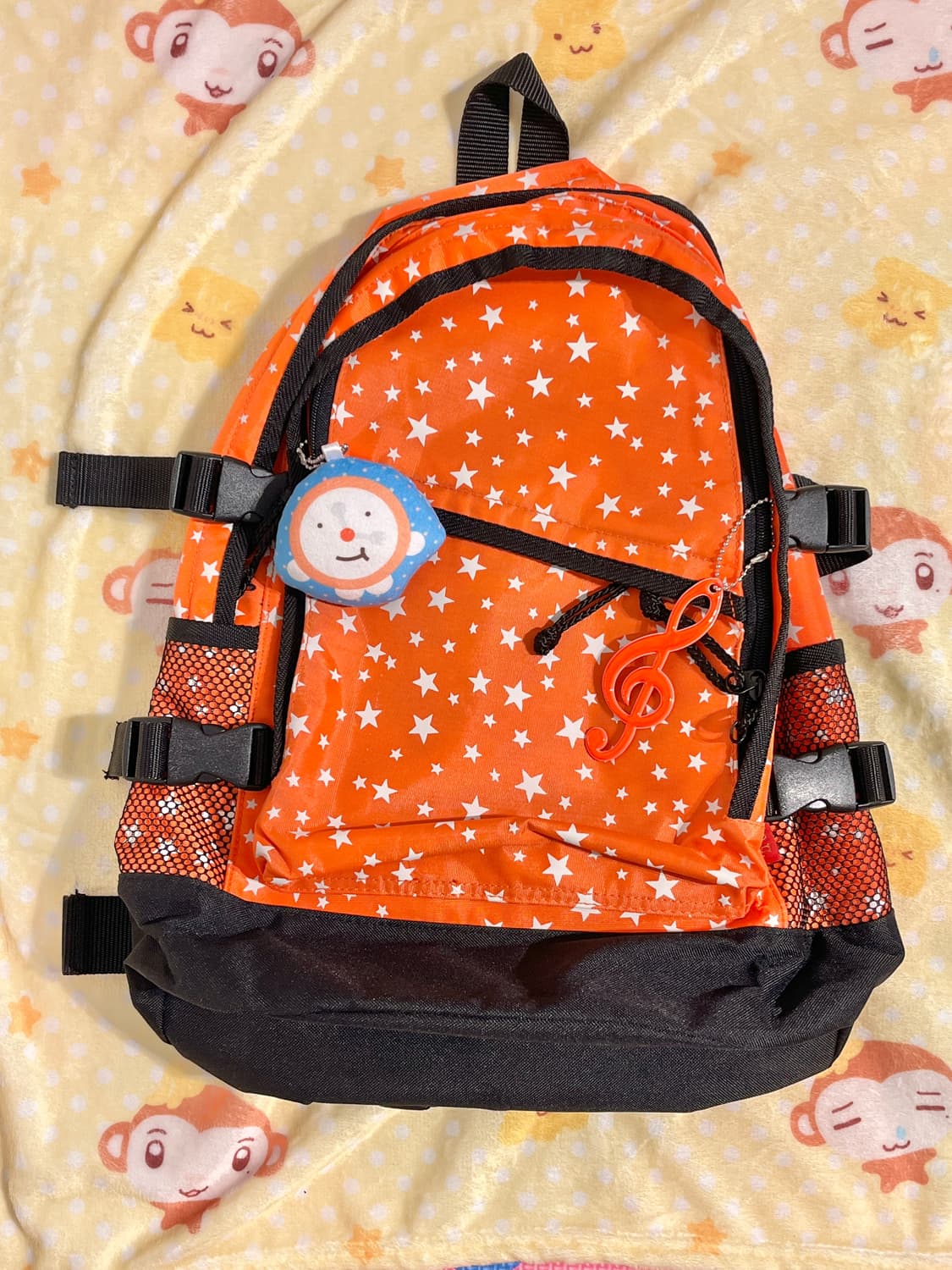 오렌지 별무늬 백팩 🍊 상품이미지4