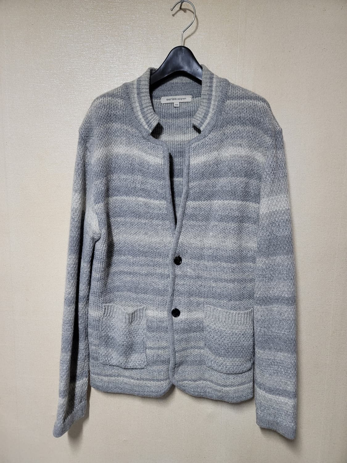 시리즈 epigram 톤온톤 니트 가디건 상품이미지1