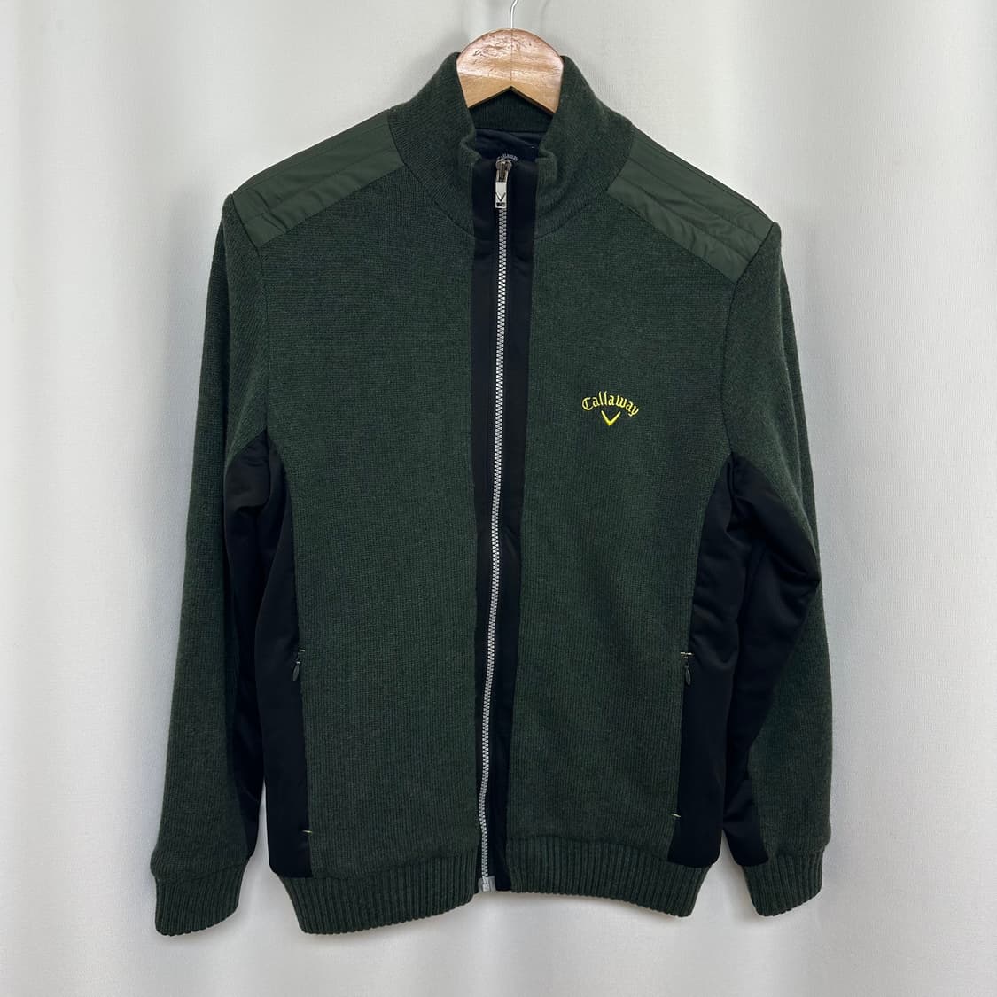 캘러웨이 남자 골프 니트집업 모100% 95 상품이미지1