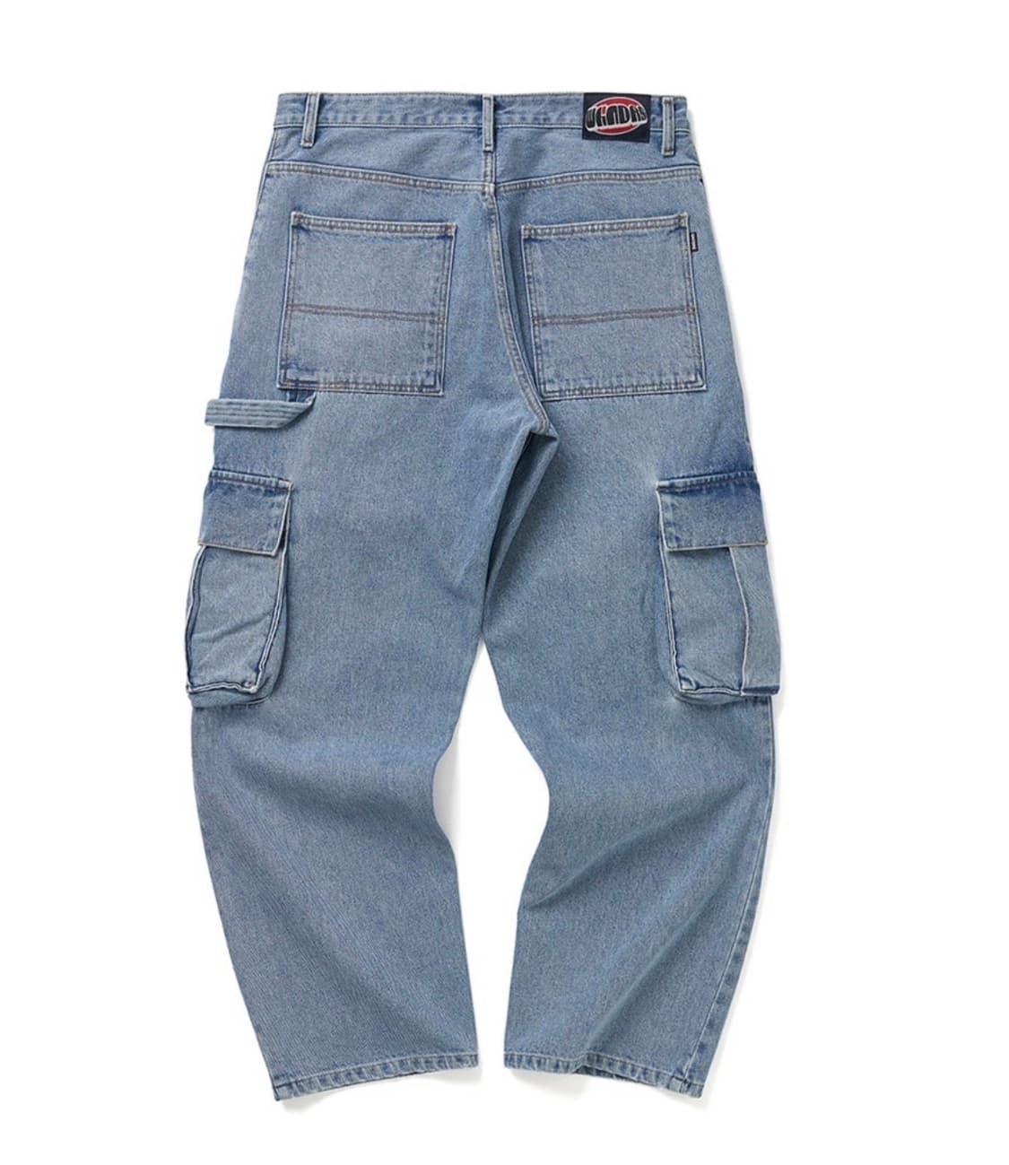 위캔더스 와이드 카고 카펜더 데님팬츠 상품이미지1