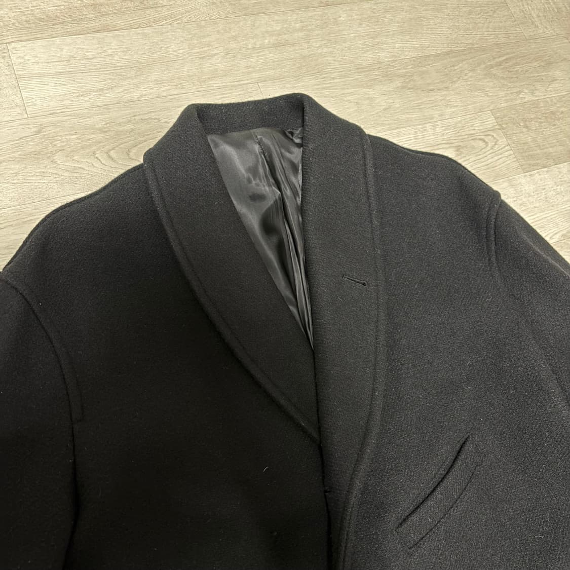 타일레 블랙 코트 2사이즈 상품이미지2