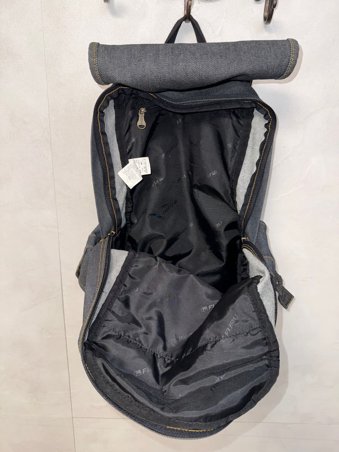 FUBU denim multi pocket backpack  상품이미지4