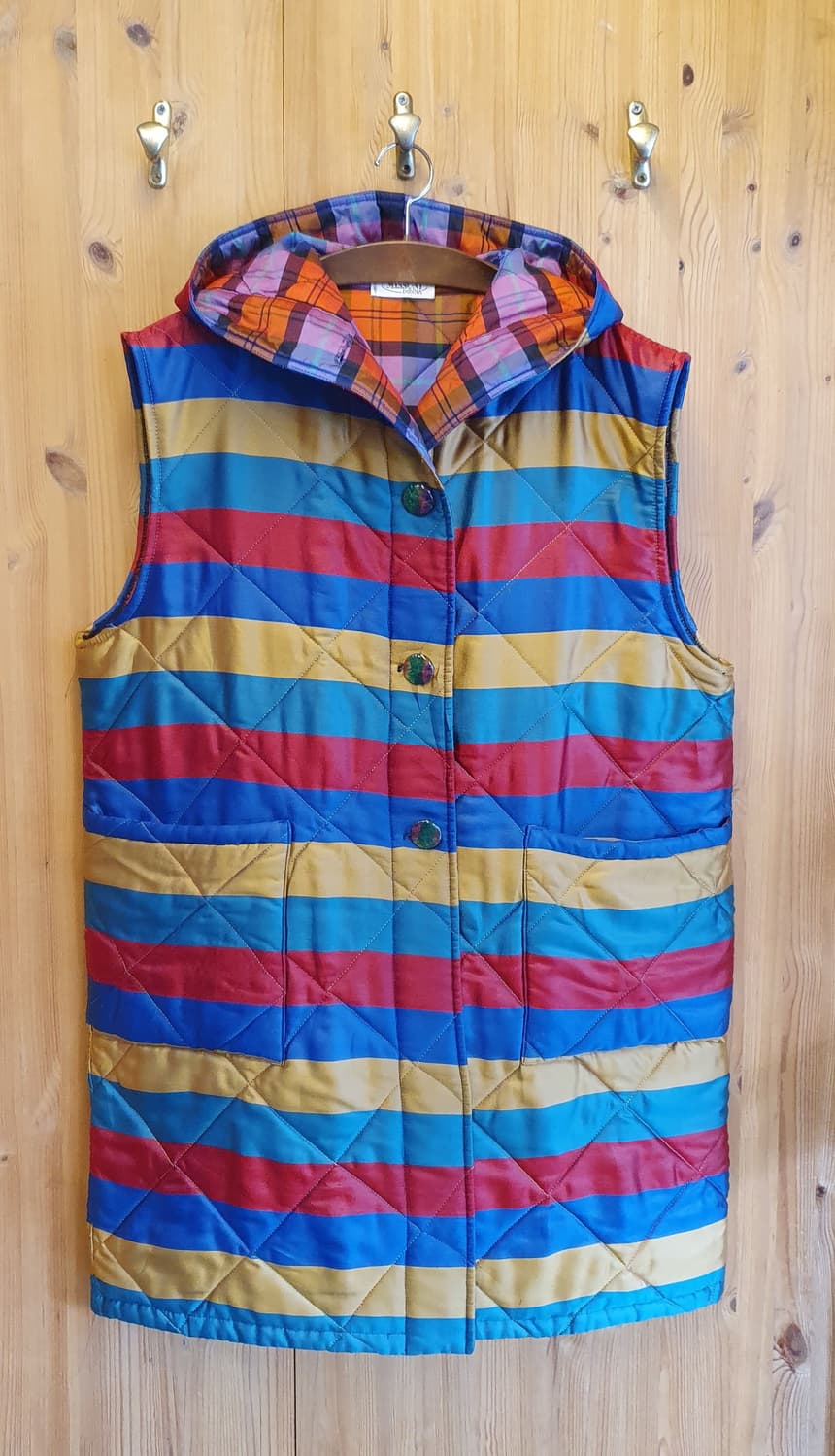 88.미쏘니 후드 퀼팅 베스트 상품이미지2