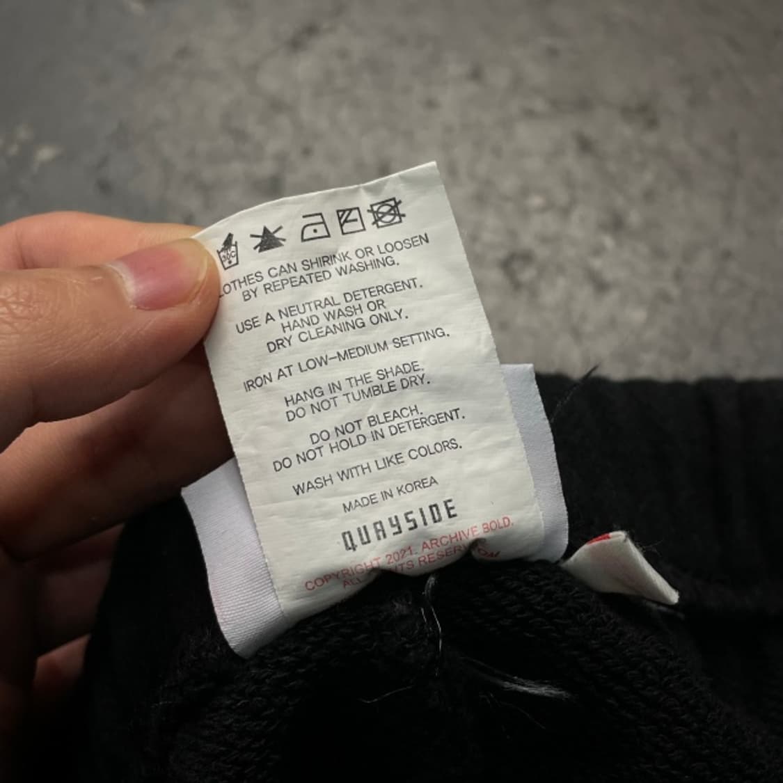 100 아카이브 볼드 939 조거팬츠  상품이미지5