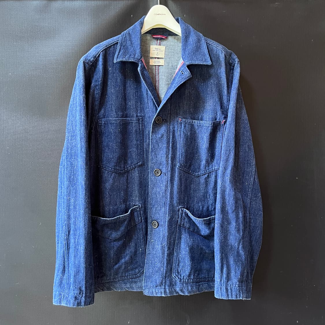 GAP 1969 Khadi 셀비지 데님 초어 셔츠-자켓 상품이미지1