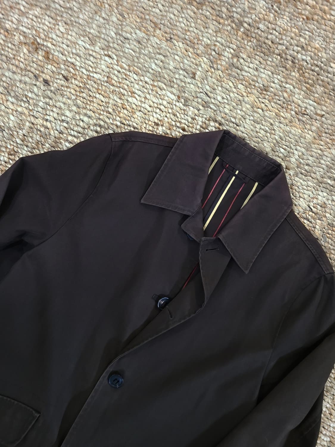 던힐 몰스킨 코트 상품이미지4