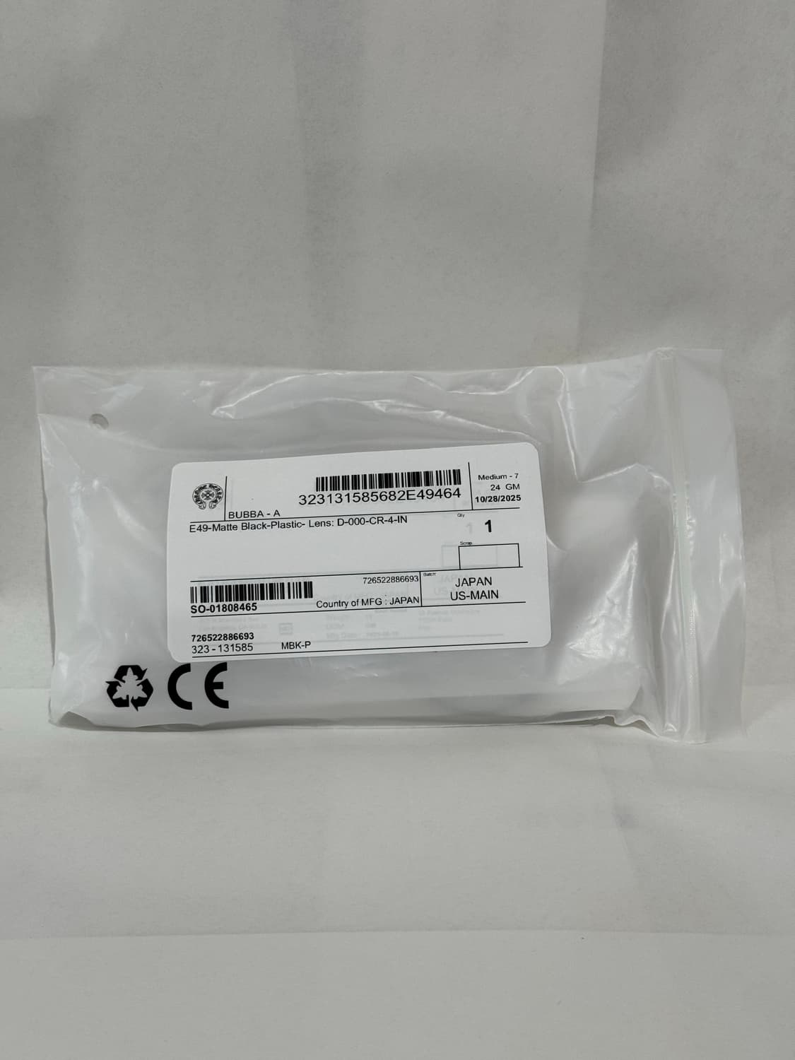 크롬하츠 부바a 아시안핏 메트블랙 새상품 상품이미지7