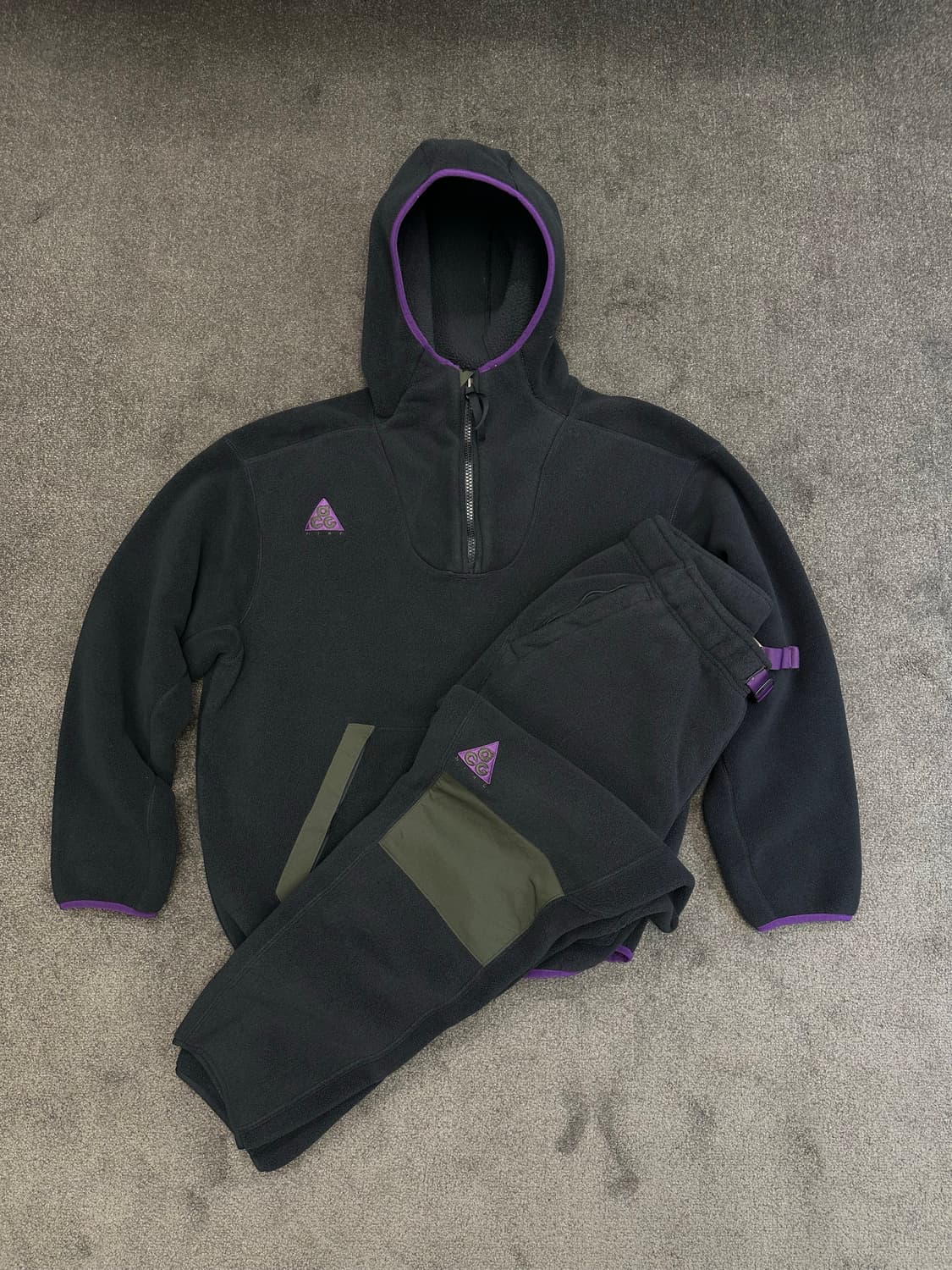 나이키 ACG 플리스 후드 & 팬츠 셋업 L 상품이미지1